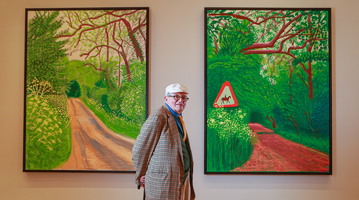 iPad paintings? Why you need to see David Hockney’s NGV show