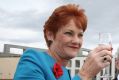 One Nation leader Pauline Hanson.