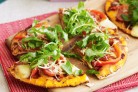 Chorizo and capsicum pizzas