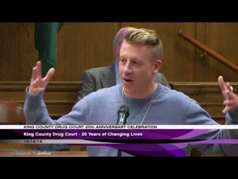 Macklemore helps celebrate Drug Court's 20th Anniversary