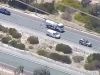 A still showing a police pursuit through Perth's south east. One man has been arrested after allegedly trying to swim away from police. Picture: WA Police