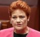 Pauline Hanson, during her parliamentary rendition of Moving Picture's classic 'What About Me?' 