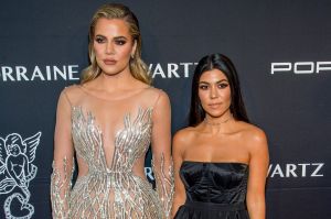 Khloe Kardashian and Kourtney Kardashian attend the 2016 Angel Ball at Cipriani Wall Street on November 21, 2016 in New ...