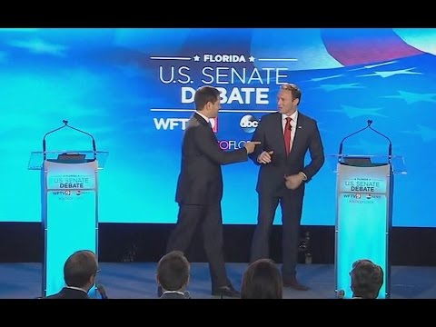 Florida senate debate between Marco Rubio and Patrick Murphy. Oct. 17, 2016.