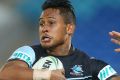 Gone: Cronulla's Ben Barba tested positive for cocaine and has parted ways with the Sharks.