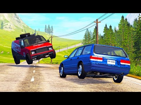 BeamNG Drive High Speed Crashes #59