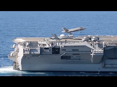 F-35 Sea Trials USS Nimitz (CVN-68)