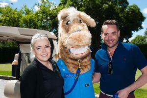 Amy Altmann, Smiley and Dimitri Georgalis. Photo Elesa Kurtz