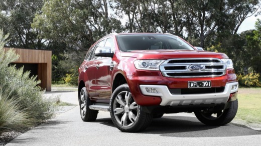 In Ford's Everest, a forward collision alert features alongside the automatic emergency braking system (Trend and ...