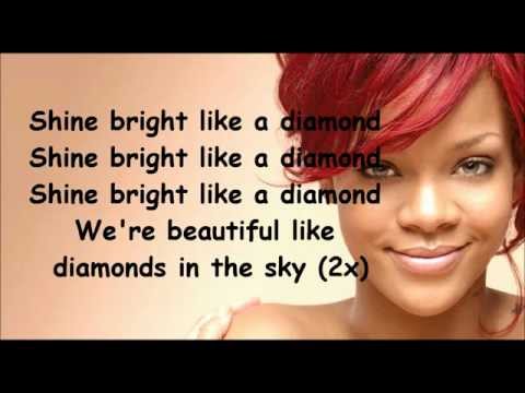 Rihanna Diamonds lyrics