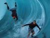 Surfer on wave that almost killed him