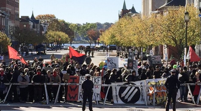 Anti-Fascist Overwhelm Nazis at Harrisburg Anti-Diversity Rally [VIDEOS]