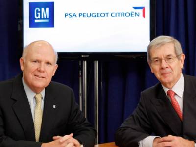 GM And PSA Peugeot Citroen Form Alliance, Joint Model Due In 2016