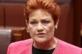 Pauline Hanson, during her parliamentary rendition of Moving Picture's classic 'What About Me?' 