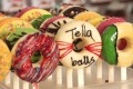 Tella Ball's icing-covered 'Gelat-doughs'.