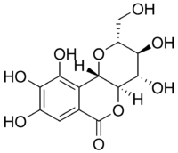 Chemical structure of norbergenin