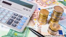 Taschenrechner Währung Euro (Fotolia/alexandro900)