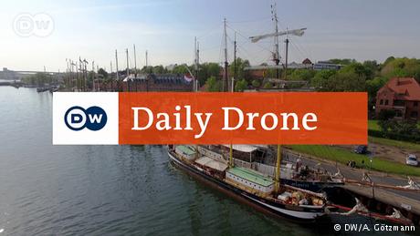 DW Daily Drone Kiel Hafen