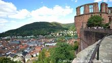 Heidelberg Blick vom Schloss