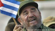 Kuba Fidel Castro (picture-alliance/dpa/A. Ernesto)