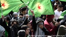 PKK Anhänger Protest in Hannover 16.08.2014 (Alexander Koerner/Getty Images)