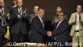 Kolumbien Bogota Unterzeichnung Friedensvertrag (Getty Images/AFP/L. Robayo)