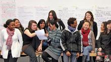 Students of the Master's Program International Media Studies at DW Akademie in Bonn (photo: DW Akademie).