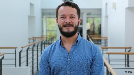 Jose Bolanos from Costa Rica, student of DW Akademie's International Media Studies, photo: DW