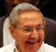 Raul Castro, right, his Foreign Minister Bruno Rodriguez, centre,  attend the 7th Summit of the Association of Caribbean ...