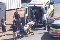 Paramedics were called to a Cirque du Soleil performance in Brisbane on Sunday after an acrobat fell during the show.