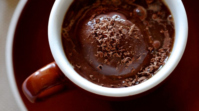 Jill Dupleix's chocolate affogato.