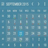 Calendar Widget KEY