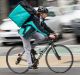 Foodora and Deliveroo employ backpackers and students to deliver food on bicycles.