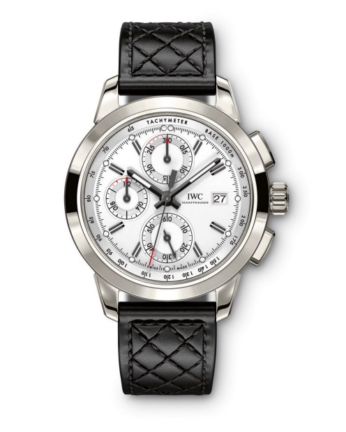 <b>IWC x Goodwood</b><br>
 The watch takes up the theme of the Mercedes-Benz W 125 Silver Arrow, which was designed by ...