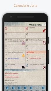  Calendario Jorte: miniatura de captura de pantalla  