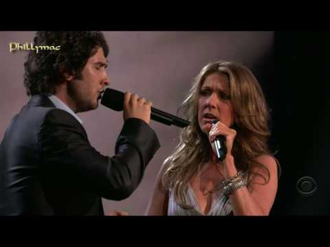 Celine Dion & Josh Groban Live "The Prayer" (HD 720p)