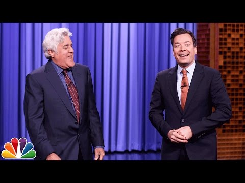 Jay Leno Tags In to Tell Tonight Show Monologue Jokes