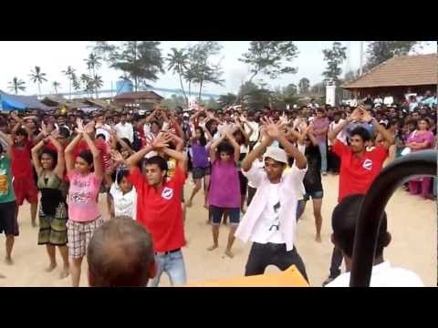 Flash Mob at Panambur Beach, Mangalore