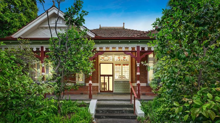 This period home at 95 Broadway, Camberwell, sold for more than $700,000 over reserve.