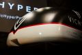 VicHyper's prototype Hyperloop rail pod. 