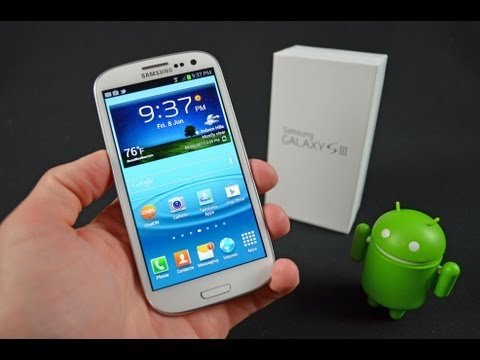 Samsung Galaxy S III: Unboxing & Review