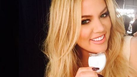 Khloe Kardashian has become an influential endorser of teeth-whitening products.