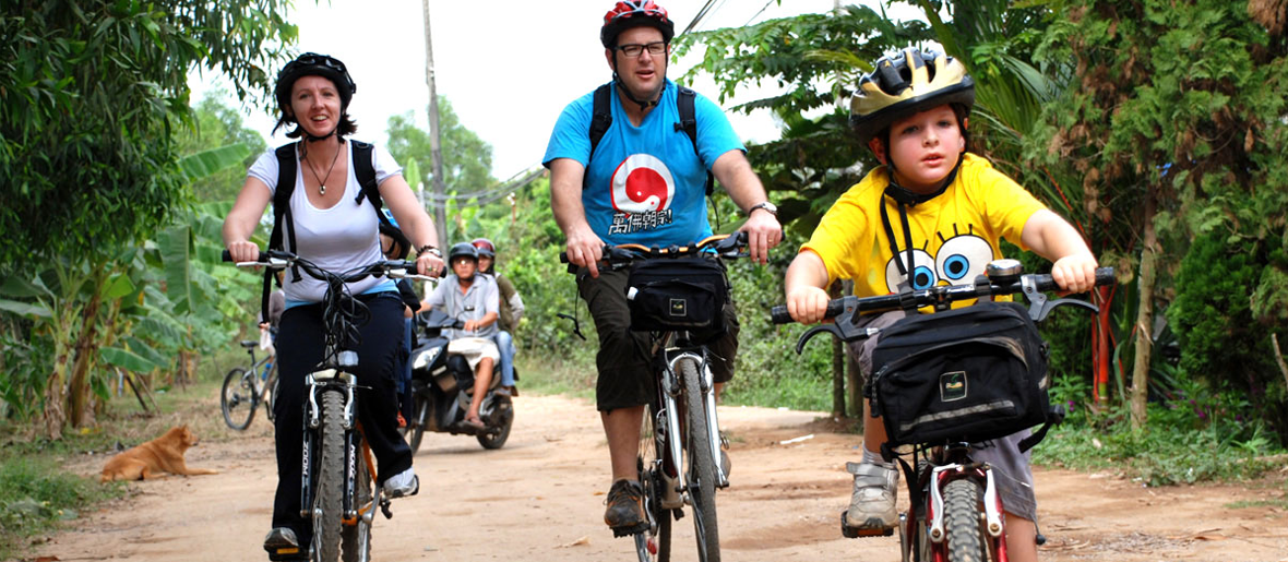 Mekong delta cycling tour