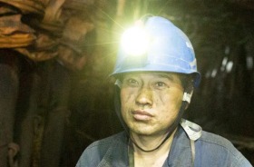 In the Dongtan coal mine – 710 metres underground. The high-tech mine requires only 50-60 staff to produce 20,000 tonnes ...