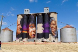 Silo painting (Patrick Rocca)