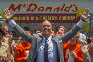 Michael Keaton as Ray Kroc, the man who took the McDonald's concept to the world.