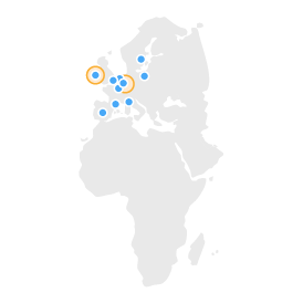 Europe Middle East Africa Locations