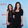 Alexis Bledel and Lauren Graham at Gilmore Girls: A Year in the Life (2016)