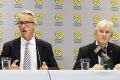 Under fire: Football Federation Australia chief executive David Gallop and chairman Steven Lowy. 