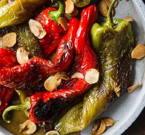 Smith & Daughters' pan-fried peppers.
